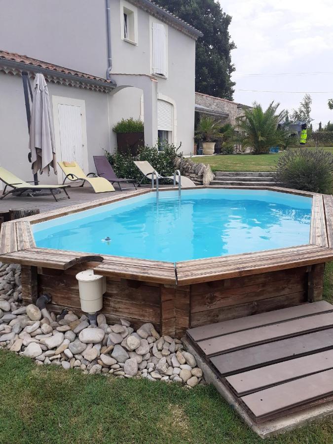 Villa Accueillante A Colonzelle Avec Piscine Privee Exterior photo
