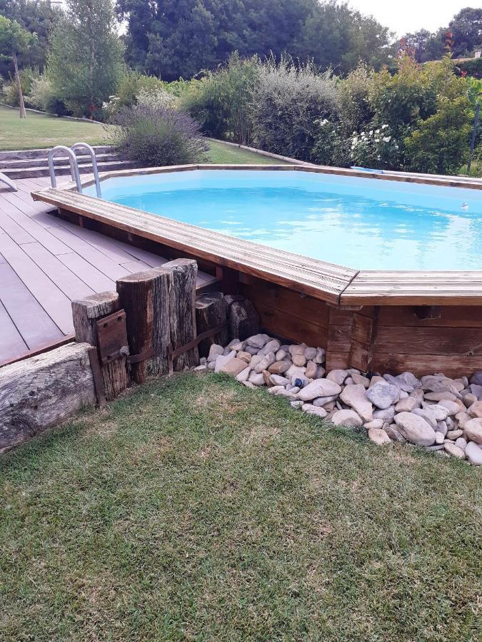 Villa Accueillante A Colonzelle Avec Piscine Privee Exterior photo